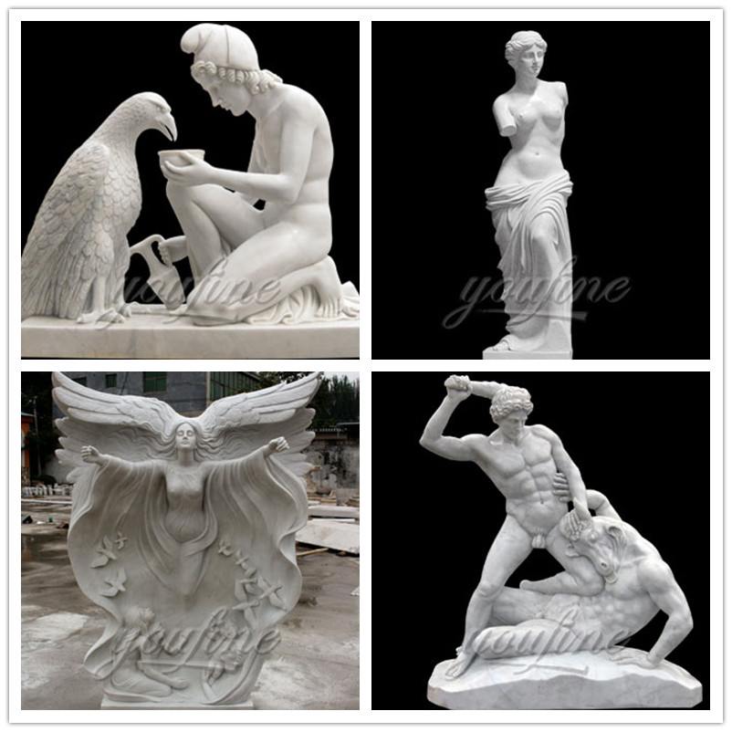 world famous stone carving sculpture life-size marble David pierre statue