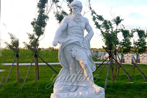 Famous Outdoor Garden Marble Carving Life Size Man Statue