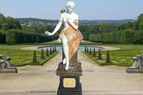 Garden Decoration Western Lady Marble Statues for sale